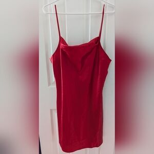 Vintage Cowl Slip Dress